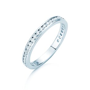 Verlobungsring Endless Love in 14K Weißgold mit Diamanten 0,50ct G/SI