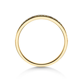 Verlobungsring Alliance in 14K Gelbgold mit Diamanten 0,21ct G/SI