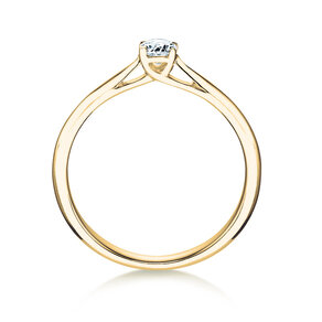 Verlobungsring Delight in 18K Gelbgold mit Labordiamant 0,25ct E/VS