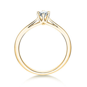 Verlobungsring Heaven 6 in 14K Gelbgold mit Labordiamant 0,25ct E/VS