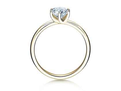 Verlobungsring Melody in 9K Gelbgold mit Diamant 3,00ct G/VS