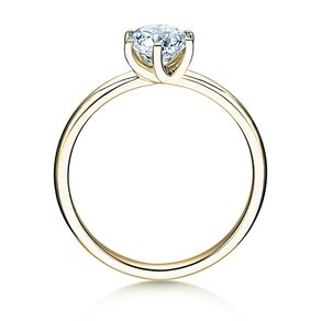 Verlobungsring Melody in 9K Gelbgold mit Diamant 3,00ct G/VS