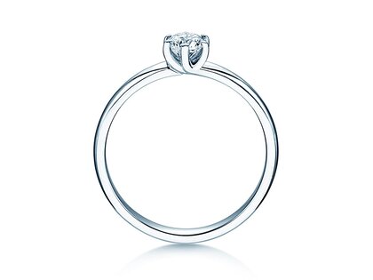 Verlobungsring Melody in Platin