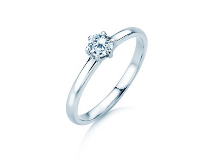 Verlobungsring Melody in Platin