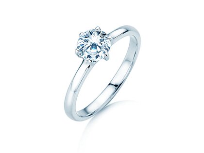 Verlobungsring Melody in 18K Weißgold mit Diamant 2,50ct G/VS