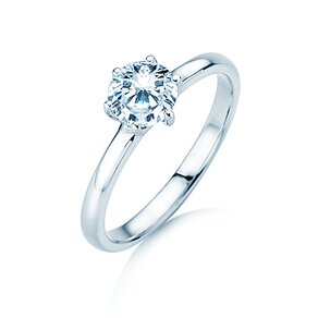 Verlobungsring Melody in 18K Weißgold mit Diamant 2,50ct G/VS