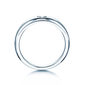 Verlobungsring Promise in Silber 925/- mit Diamant 0,15ct G/VS