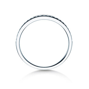 Verlobungsring Alliance in 18K Weißgold mit Diamanten 0,21ct G/SI