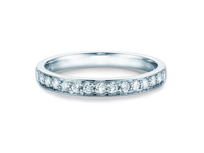 Verlobungsring Alliance in 14K Weißgold mit Diamanten 0,30ct G/SI