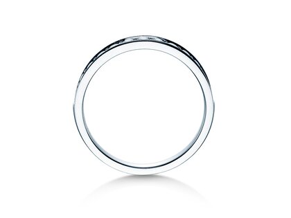 Verlobungsring Alliance in 18K Weißgold mit Diamanten 0,39ct G/SI
