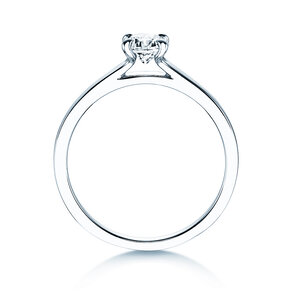 Verlobungsring Modern in Platin