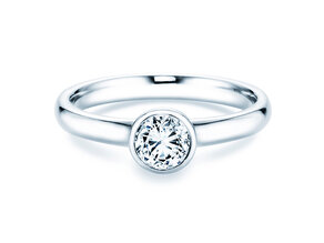 Verlobungsring Eternal in 14K Weißgold mit Diamant 0,50ct G/IF