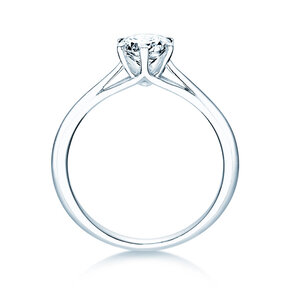 Verlobungsring Heaven 6 in 9K Weißgold mit Labordiamant 0,75ct E/VS