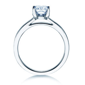 Verlobungsring Princess in 14K Weißgold mit Diamant 1,50ct G/SI