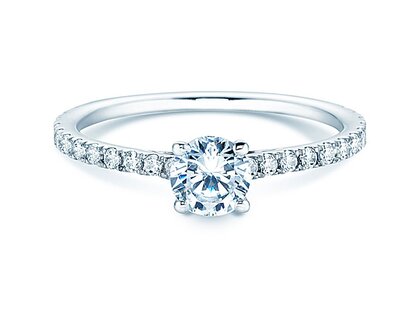 Verlobungsring Pure Diamond in 14K Weißgold mit Diamanten 0,92ct G/SI