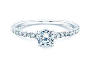Verlobungsring Pure Diamond in 14K Weißgold mit Diamanten 0,92ct G/SI