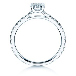 Verlobungsring Pure Diamond in 14K Weißgold mit Diamanten 0,92ct G/SI