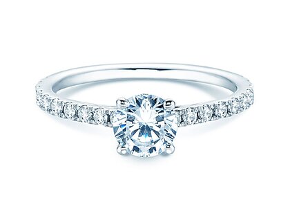 Verlobungsring Pure Diamond in 18K Weißgold mit Labordiamanten 1,48ct E/VS