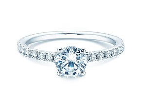 Verlobungsring Pure Diamond in 18K Weißgold mit Labordiamanten 1,48ct E/VS
