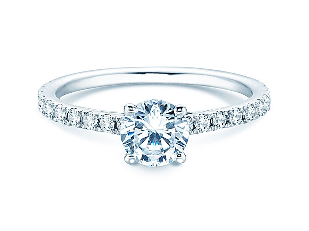 Verlobungsring Pure Diamond in Platin 950/- mit Diamanten 1,17ct G/SI