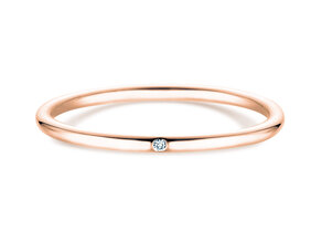 Verlobungsring Promise Petite in Roségold