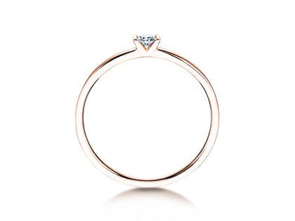 Verlobungsring Love in Roségold