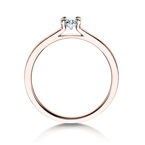 Verlobungsring Modern in Roségold