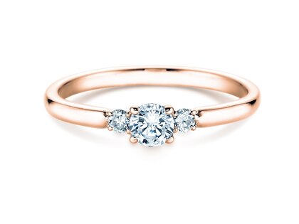 Verlobungsring Vivid Petite Diamond in Roségold