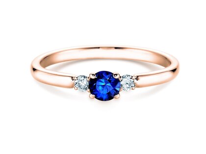 Verlobungsring Vivid Petite in Roségold