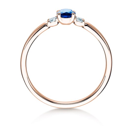 Verlobungsring Vivid Petite in Roségold
