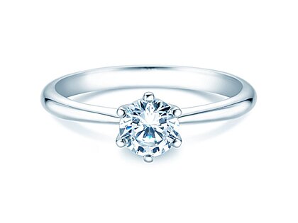 Verlobungsring Spirit in 9K Weißgold mit Labordiamant 1,00ct E/VS