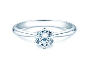 Verlobungsring Spirit in 9K Weißgold mit Labordiamant 1,00ct E/VS