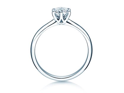 Verlobungsring Spirit in 9K Weißgold mit Labordiamant 1,00ct E/VS
