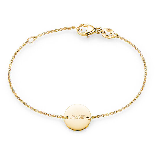 Armband Leo Petite in 18K Gelbgold, 12cm