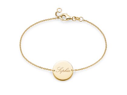 Armband Leo in 18K Gelbgold, 16cm