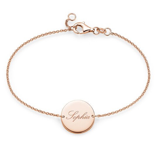 Armband Leo in 18K Roségold, 16cm
