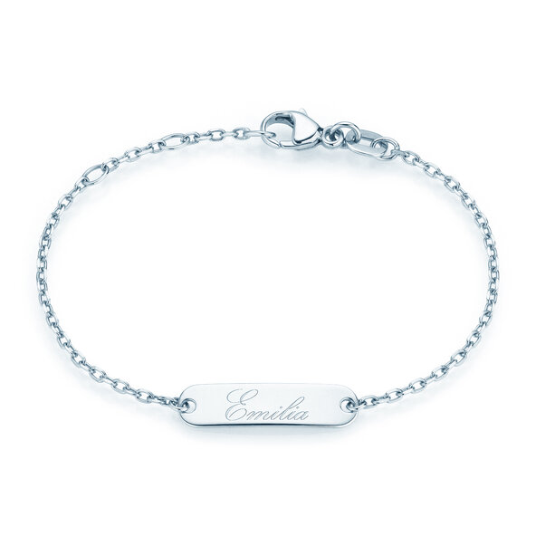 Taufband Modern in Silber 925/-, 14cm