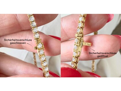 Tennisarmband Clean Labordiamant