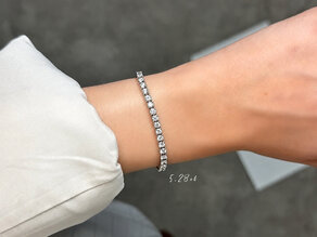 Tennisarmband Clean Labordiamant