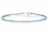 Tennisarmband in 18K Weißgold
