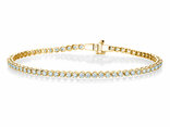 Tennisarmband in 18K Gelbgold