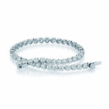 Tennisarmband in 18K Weißgold