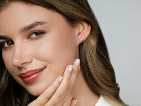 Ohrstecker Classic in 14K Gelbgold mit Diamanten 0,60ct G/SI