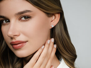 Ohrstecker Classic in 14K Weißgold mit Diamanten 2,00ct GSI G/SI