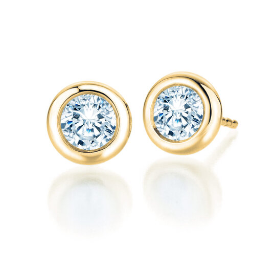 Ohrstecker Eternal Labordiamant in 14K Gelbgold mit Labordiamanten 1,00ct E/VS