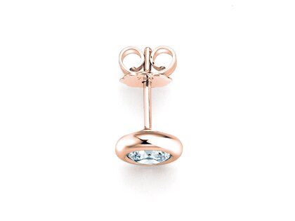 Ohrstecker Eternal in 14K Roségold mit Diamanten 1,00ct GSI G/SI