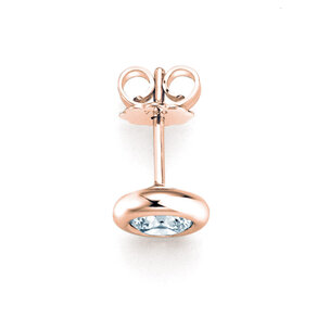 Ohrstecker Eternal in 14K Roségold mit Diamanten 1,00ct GSI G/SI
