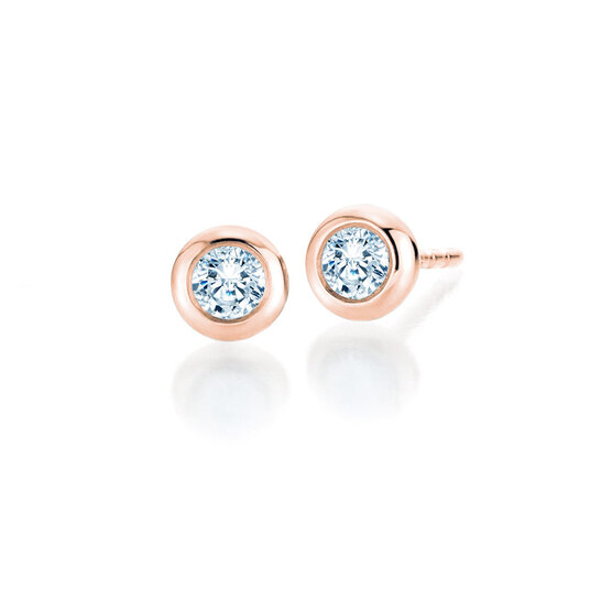 Ohrstecker Eternal Labordiamant in 18K Roségold mit Labordiamanten 0,50ct E/VS