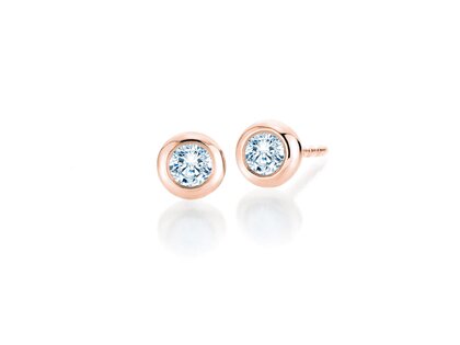 Ohrstecker Eternal Labordiamant in 18K Roségold mit Labordiamanten 0,50ct E/VS
