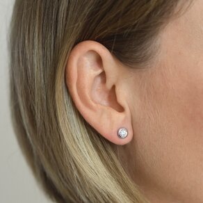 Ohrstecker Eternal Labordiamant in 18K Roségold mit Labordiamanten 0,50ct E/VS